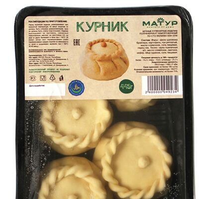 Курники полуфабрикат в Матур по цене 357 ₽