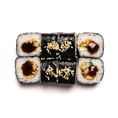 Унаги маки в MurasakiSushi & Rolls по цене 505 ₽
