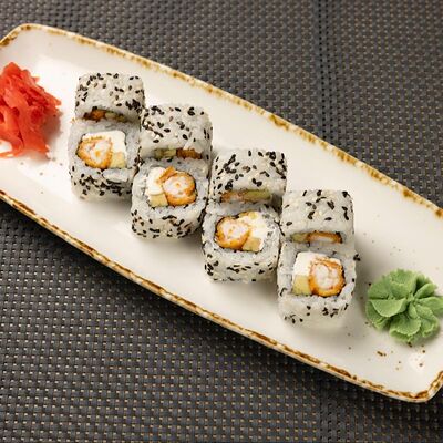 Ролл с креветкой темпурав YUMMY по цене 580 ₽