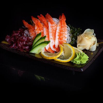 Сашими Тигровая креветка в Nishiki по цене 600 ₽