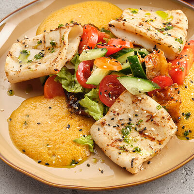 Кальмары на гриле в Грузина Мама по цене 645 ₽