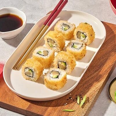 Ролл темпура с гребешком в Палки-Скалки по цене 499 ₽