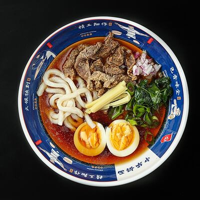 Рамен с говядиной в RollWok club Азиатская кухня по цене 629 ₽