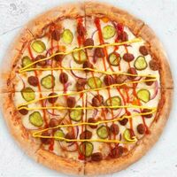 Чизбургер в Pizza HeartPizza Hut