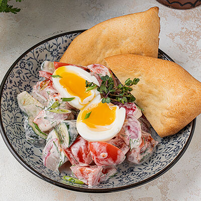 Салат дачный в Курагадиван по цене 350