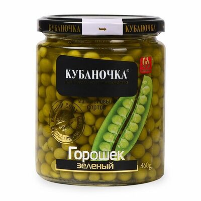 Горошек Кубаночка зеленый консервированный в Азбука Вкуса Экспресс Меню по цене 125 ₽