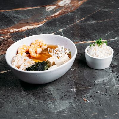 Мисо суп с креветками в 4Yoou по цене 473 ₽