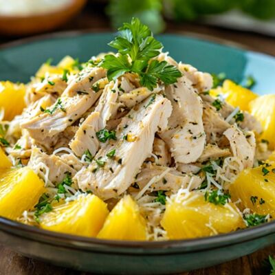 Салат Курица с ананасами в Park cafe по цене 380 ₽