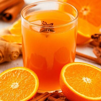 Согревающий напиток облепиха-имбирь-медв Шаурма про по цене 170 ₽