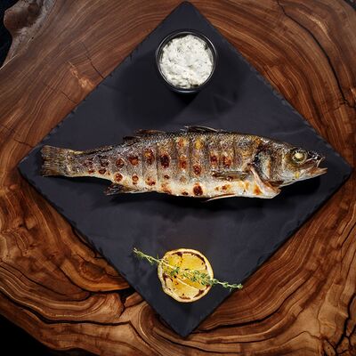 Сибас на углях в 7 небо по цене 990 ₽