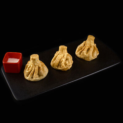 Хинкали свинина-говдина (Жареные) 3 шт в Pronto Pizza по цене 390 ₽