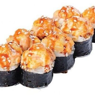 Сяке запеченный в Доставка роллы воки пицца Вологда RollX по цене 530 ₽