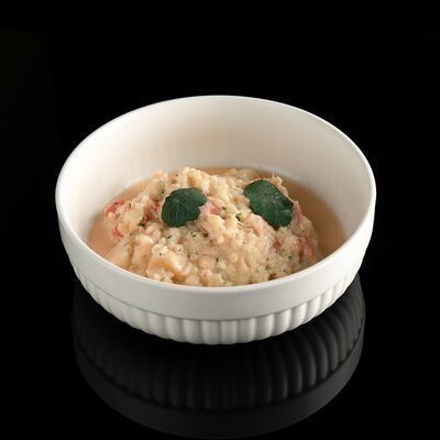 Ризотто с морепродуктами и соусом Омардин в Западный сад ! по цене 950 ₽