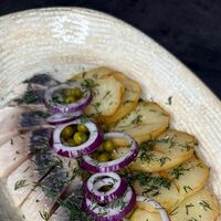 Сельдь с картофелем в Франческа мама