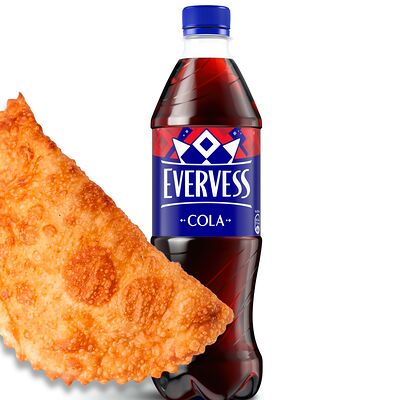 Чебурек сырный с томатами + Evervess colaв Mr. Чебурек по цене 400 ₽