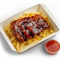 Ребрышки с картофелем в Кур Крыло