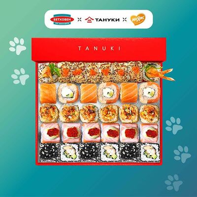 Замурррчательный сет в Тануки по цене 2150