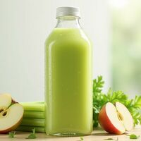 Свежевыжатый сок яблоко + сельдерей в ПоЛюбви