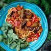 Жареный лагман с курицей в Край древних гор по цене 630