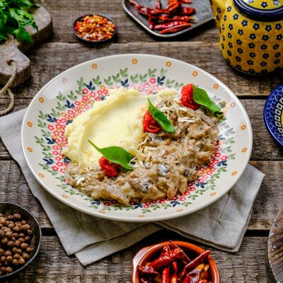 Бефстроганов из телятины в Ресторан-сыроварня Брынза по цене 565