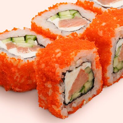 Ролл Калифорния с лососем в Суши-Box по цене 686 ₽