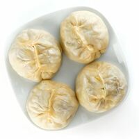 Манты из рубленой говядины в Три жены