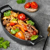 Говядина по-азиатски в Сок Баланс