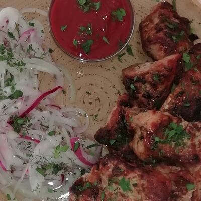 Шашлык из свинины в Smoky Dog по цене 140 ₽