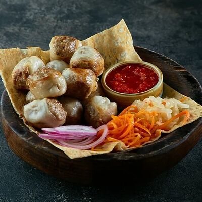 Кийма-шашлык в Баклажан в ТЦ 