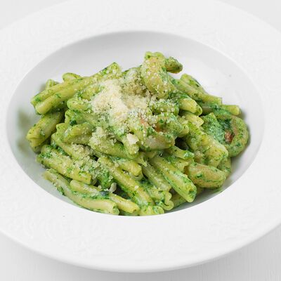 С креветками и шпинатом в Мёд и Масло по цене 730 ₽