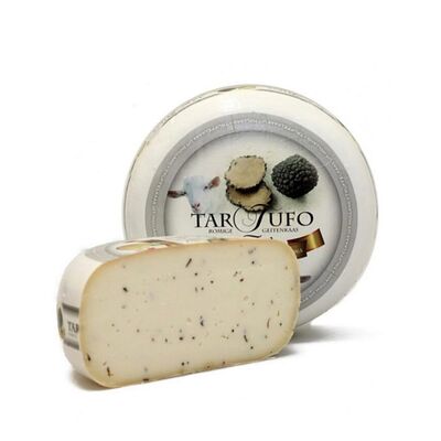 Сыр полутвердый Тартуфо с трюфелем козий из козьего молокав Испанская лавка по цене 1250 ₽