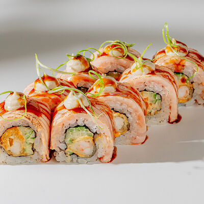 Ролл с креветкой и трюфельным соусом в Buba by Sumosan по цене 1230 ₽