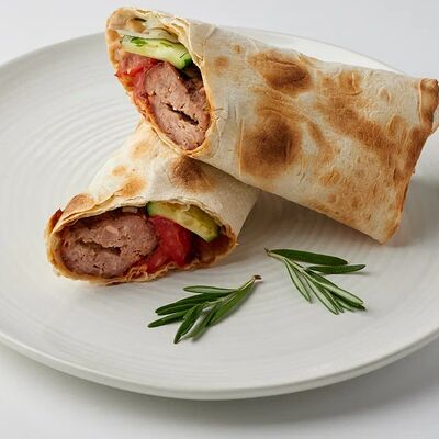 Шаурма с люля из говядины в лавашеXL в Кафе Уют по цене 775 ₽