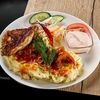 Жареная курица с картофельным пюре в До-ма по цене 450