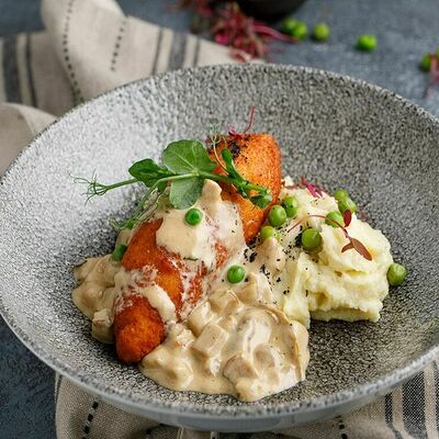 Котлета по-киевски в Баклажан в ТЦ 