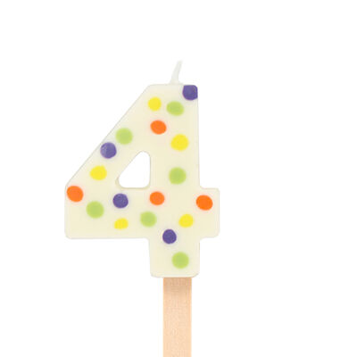 Цифра 4 изделие кондитерское из глазури в Кулинария Патрик & Мари по цене 221 ₽