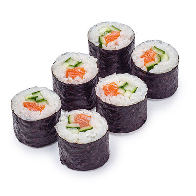 Ролл с лососем и огурцом в Окинава по цене 400 ₽