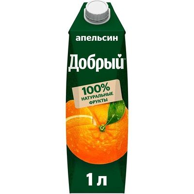 Сок Добрый Апельсин 1л в ProSushi по цене 300 ₽
