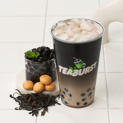 Молочный чай с карамельюв Teaburst bubble tea по цене 400 ₽