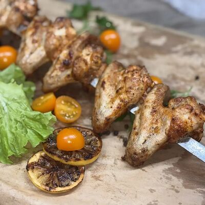 Шашлык из куриных Крыльев в Panorama по цене 250 ₽