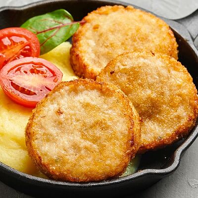 Котлеты куриные с картофельным пюре в Корчма по цене 380