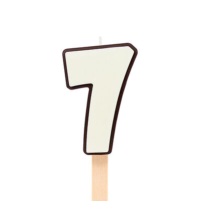 Цифра 7 изделие кондитерское из глазури в Кулинария Патрик & Мари по цене 221 ₽