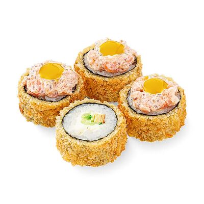 Жареный ролл Тартар креветка спайси в Сушивёсла по цене 415