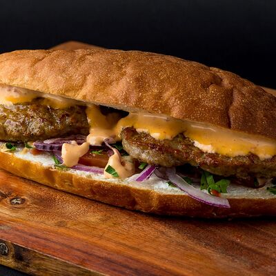 Дурум с куриной котлетой в МАНГАЛКОФЕ по цене 360 ₽