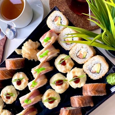 Сет Аригато в Икра по цене 1590 ₽