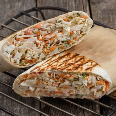 Шаурма Терияки в обычном лаваше в Донер&Кебаб по цене 520 ₽