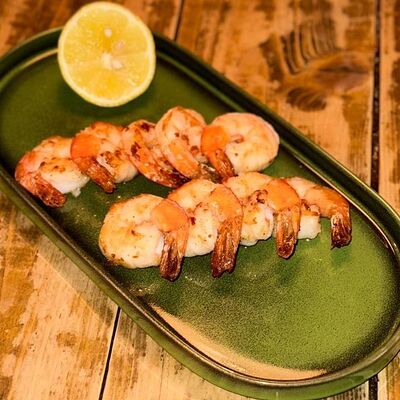 Тигровые креветки гриль в Billy McDaniel по цене 1520 ₽