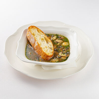 Грибной суп в La Scala Trattoria Ignazio по цене 40 р.