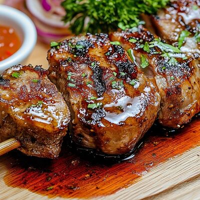 Шашлык из уткив Есть поесть по цене 1200 ₽