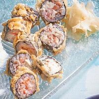 Ролл Унаги-темпура в Черетто море